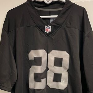 Nike On Field Josh Jacobs Las Vegas Raiders NFL No 28 Jersey Men's Size XL - NWT